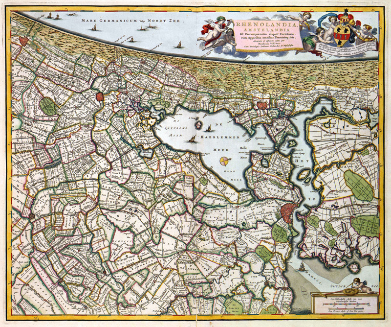 Rhenolandia-Amstelandia 1680 Nicolaes Visscher